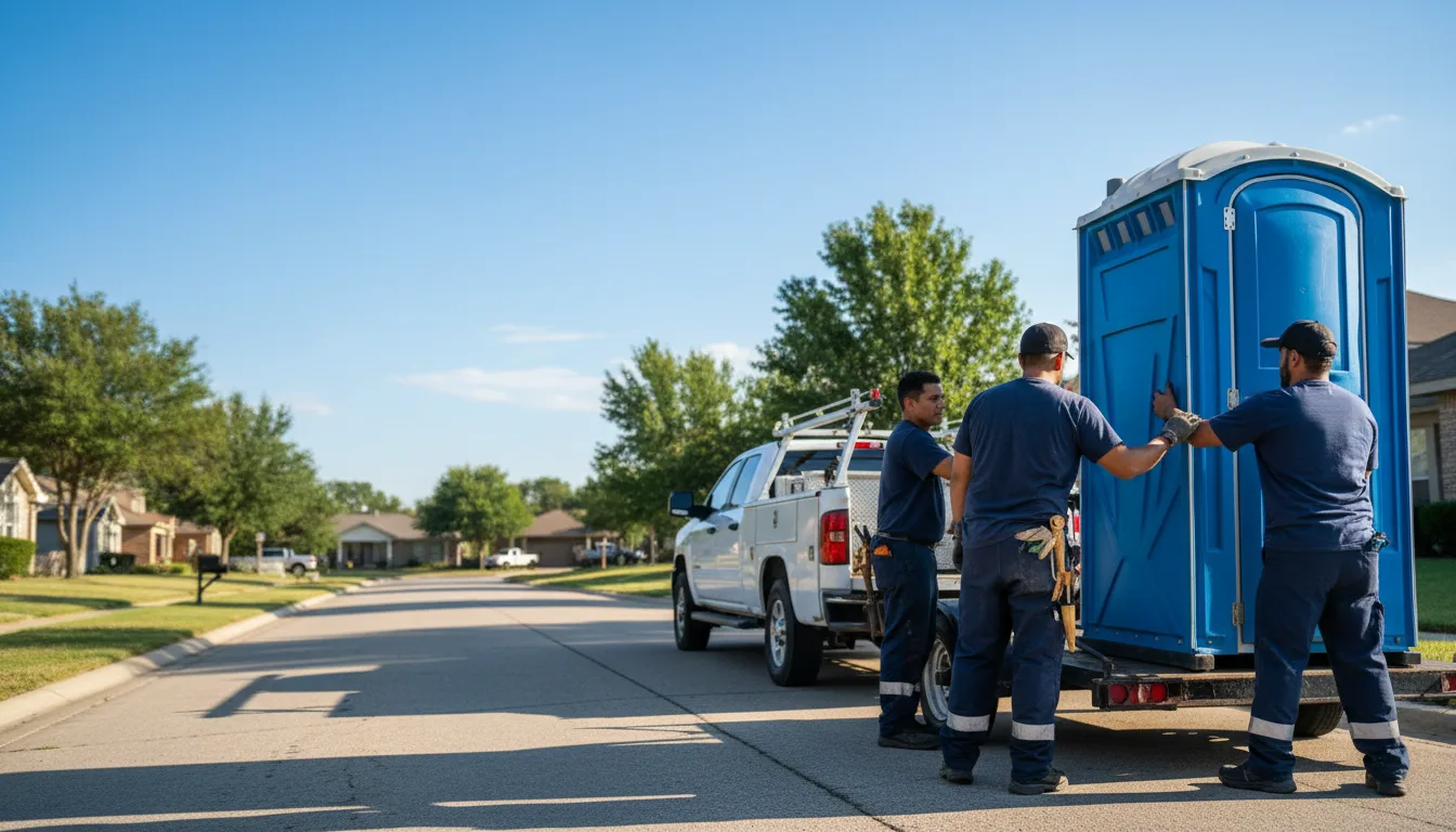 Portable Toilet Rental in Danbury, TX near me